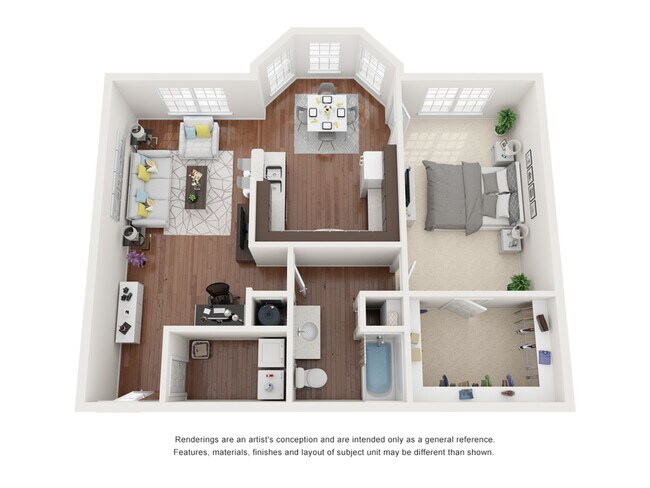 Unit 1014 floor plan